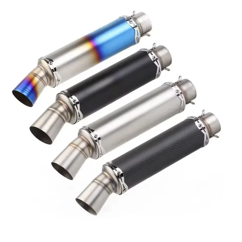 Универсальная модифицированная выхлопная труба для мотоциклов 51 мм, подходит для GSXR600 750 R1 R3 R6 ZX10R Ninja300 400 Z800 900 CBR300 600 FZ1 sc (art.: 3920d91bc83d3) - 3920d91bc83d3
