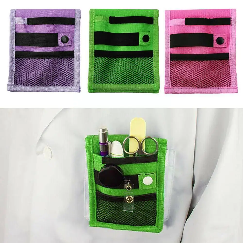 

1pc Doctor Nurse Pen Pouch Inserted Holder Bag Pocket Pen Protector Multifunctional Tools for Nurse Nursing Students Dropsh V6K4