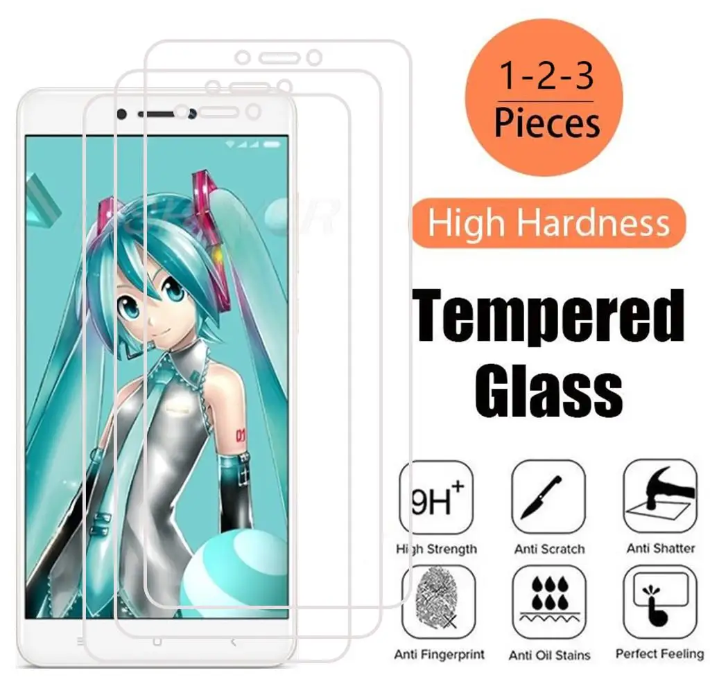 

Tempered Glass For Xiaomi Redmi Note 4X Screen Protector Toughened protective film For Redmi Note 4 Pro Global Version
