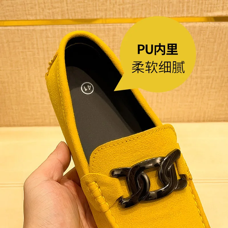 2024 новые крутые мужские повседневные мокасины фиолетовые уличные лоферы для