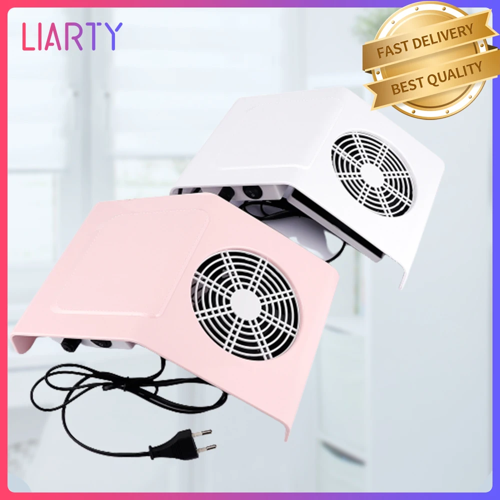 

Liarty 40W Nail Dust Collector Nail Suction Fan Nail Dust Vacuum Cleaner Manicure Machine with 2 Dust Collecting Bag Salon Tools