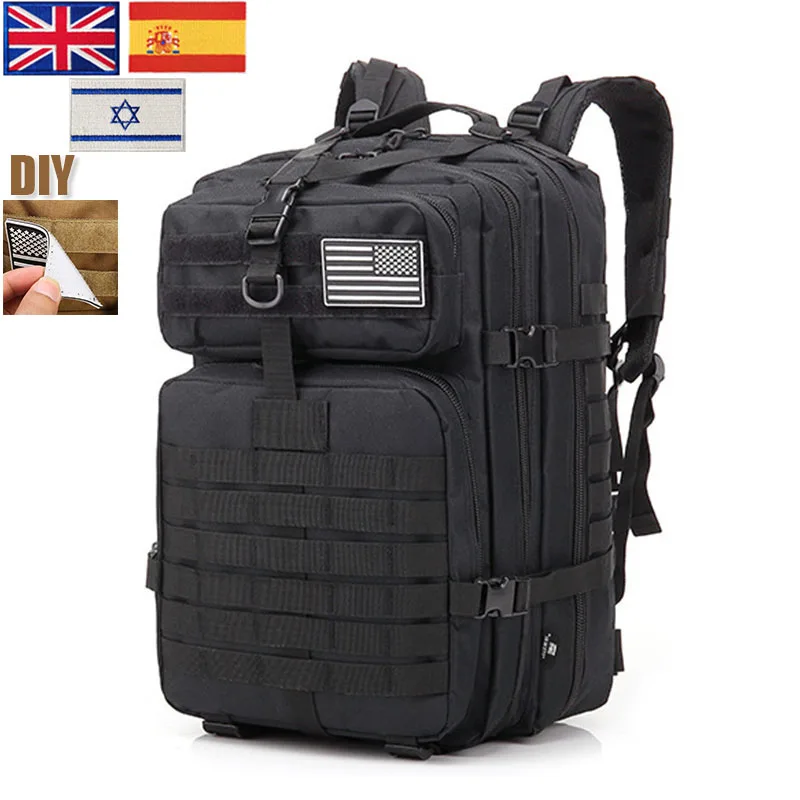 

Backpack Camping Military Tactical Men Women 30L/50L Hiking Rucksacks Bags Trekking Hunting Bag Waterproof Outdoor 900D Nylon