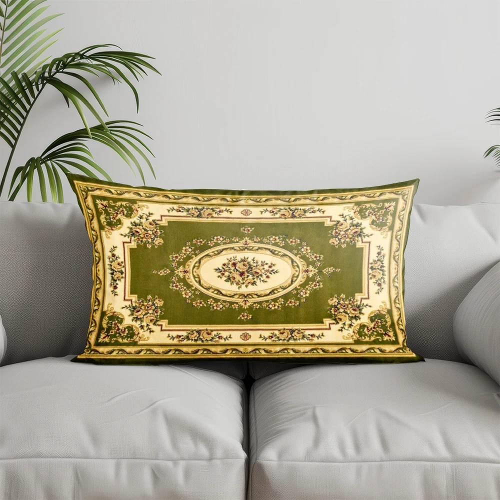 

Полиэстер велюр наволочка восточный узор