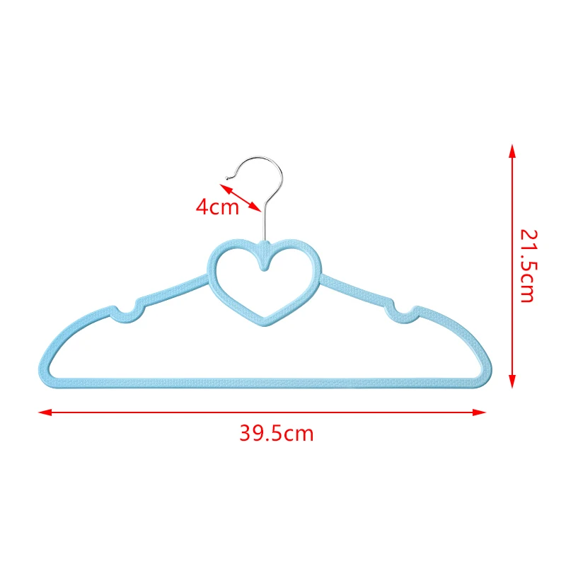 10 шт. вешалка для одежды в форме сердца