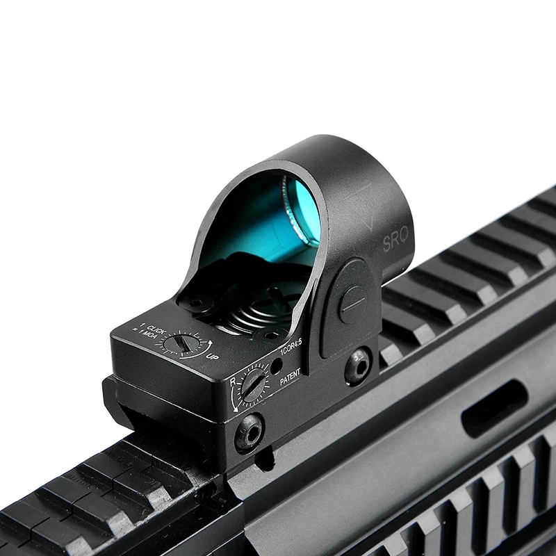 Миниатюрный тактический Коллиматорный прицел Trijicon SRO с красной точкой для