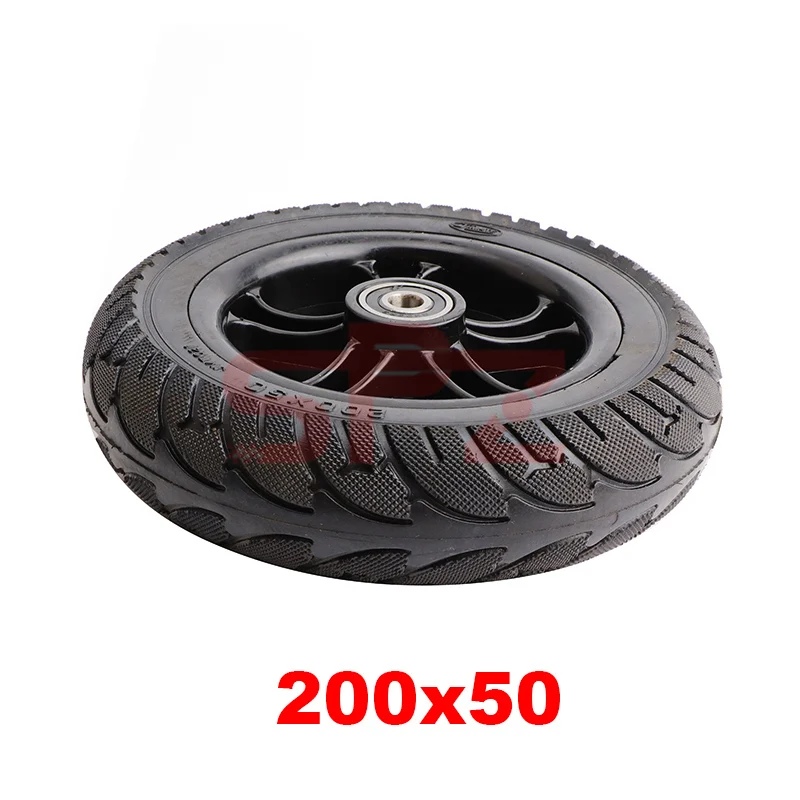 

Колесо с твердыми шинами 200x50, 8 дюймов, непневматическая Ступица колеса для Kugoo S1 S2 S3 C3, миниатюрное воздушное колесо для электрического вело...