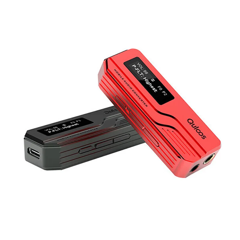 QULOOS QLS MC01/MC01se портативный USB ЦАП/усилитель двойной флагман CS43131 Hi-Fi декодер