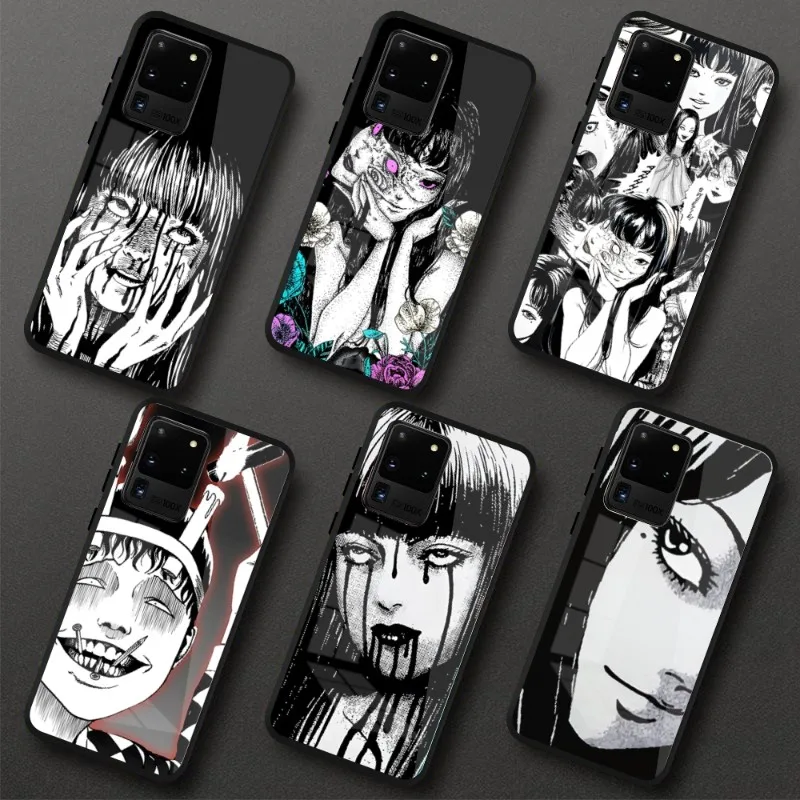 Чехол для телефона Junji Ito с ужасами и планшетом для Samung A32 A51 A52 NOTE 10 20 S10 S20 S21 S22 Pro