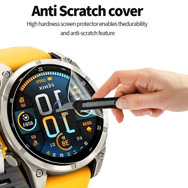 Защитная гидрогелевая пленка для экрана Garmin Fenix 8 51/47/43 мм HD