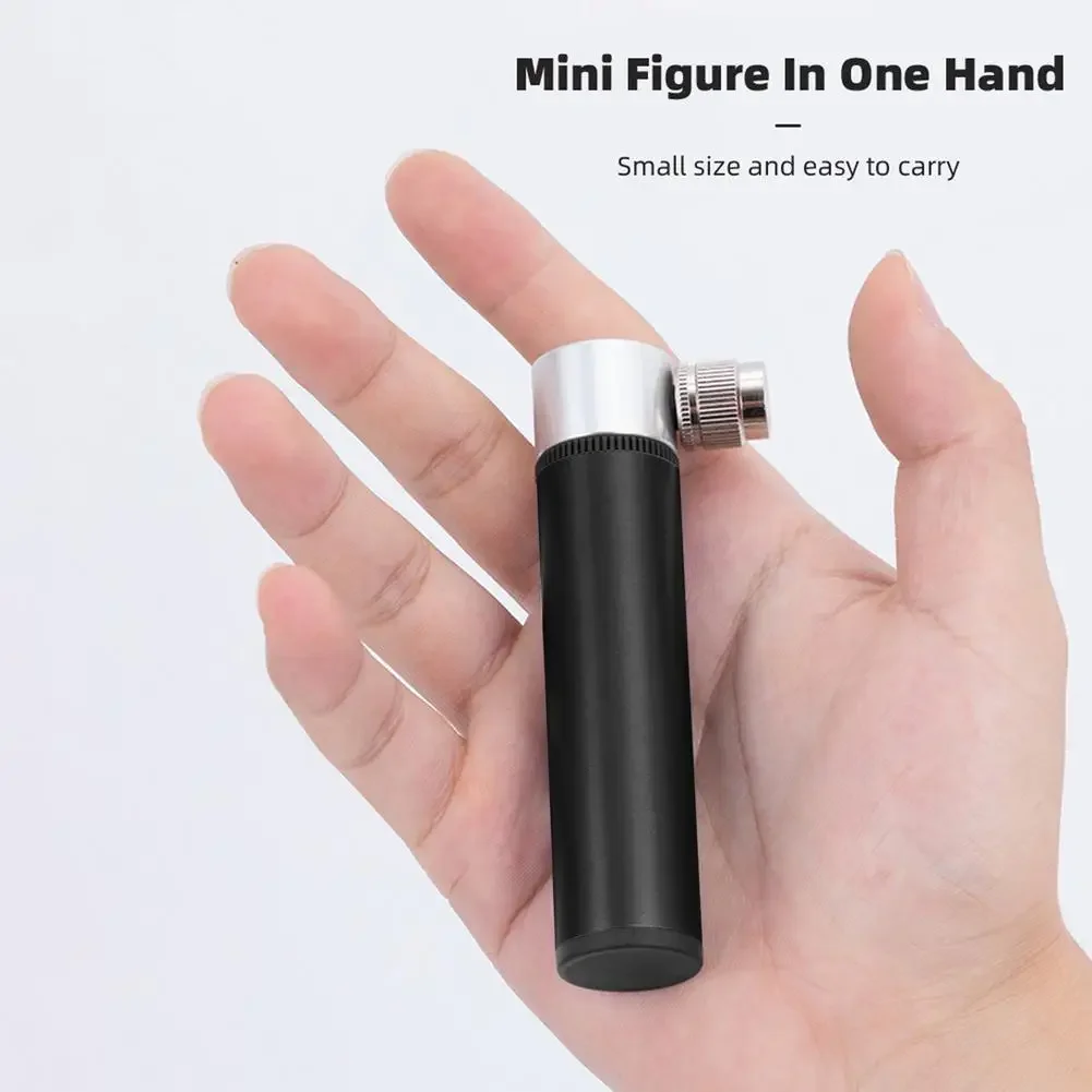 Насос велосипедный портативный ручной 120PSI для клапанов Schrader