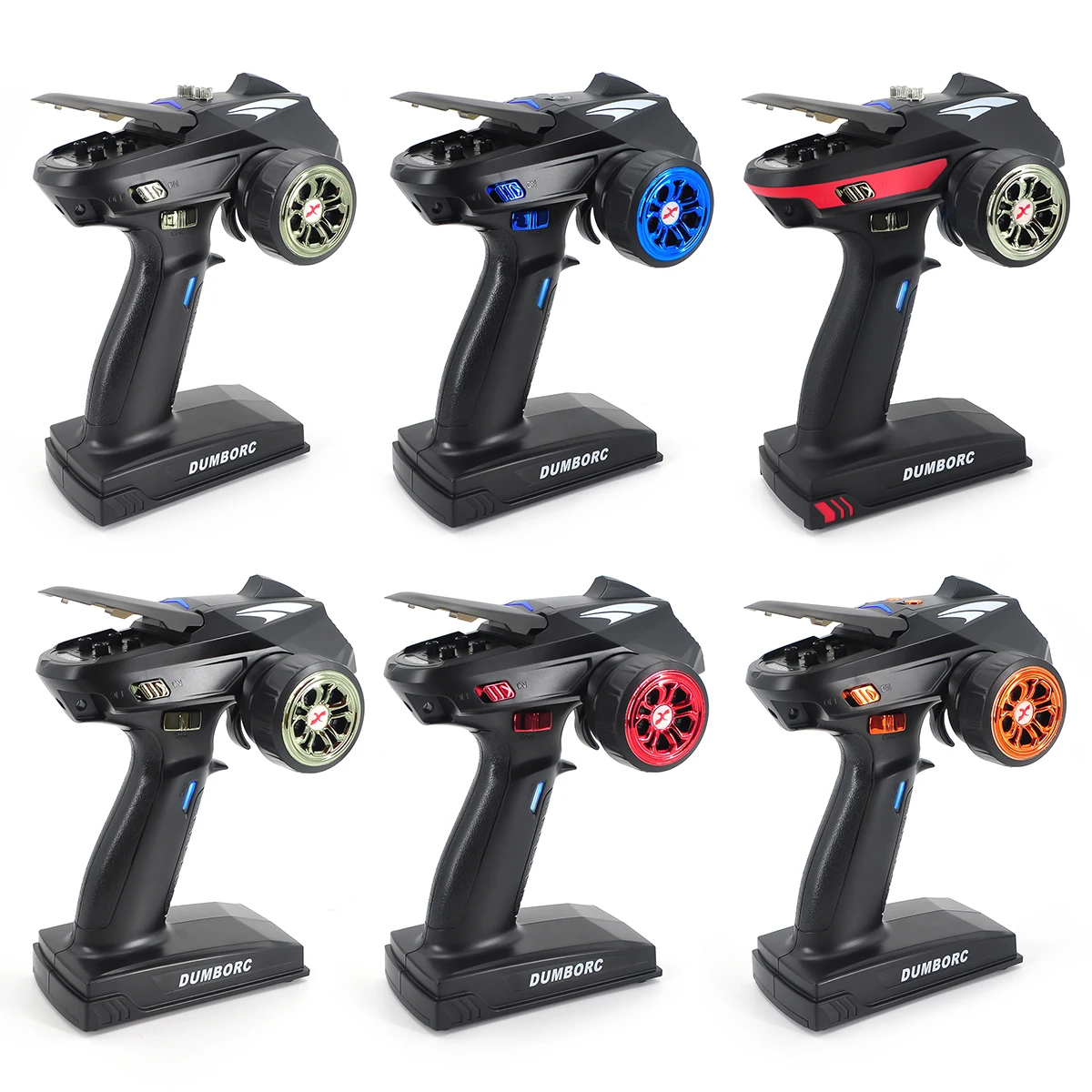 Светодиодный приемник для автомобилей и лодок, 6 каналов, 2,4 ГГц