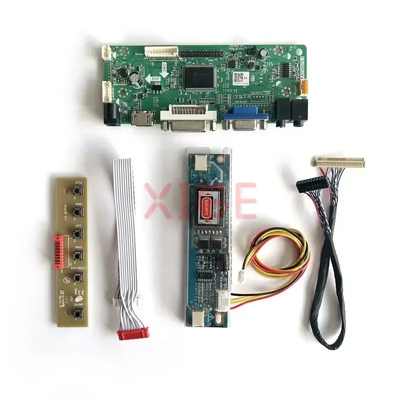 Для LTM185AT01 LTM185AT02 LQ185T1LGN2 плата драйвера контроллера DIY Kit LVDS-30Pin 2CCFL Дисплей