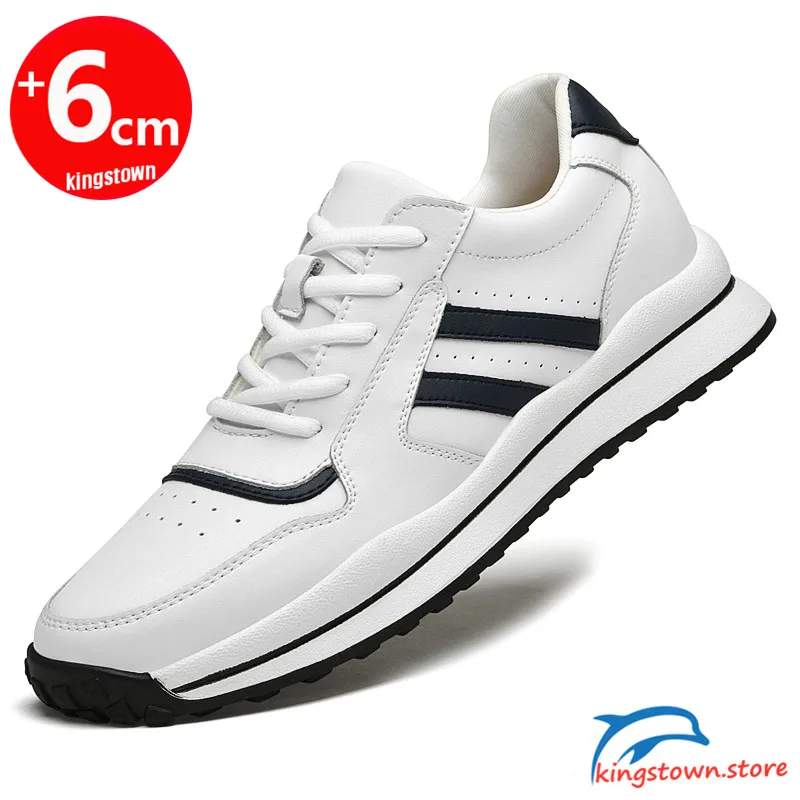 

Elevator Shoes Men Height Increase Sneakers Skate Lift Insole 6cm Man