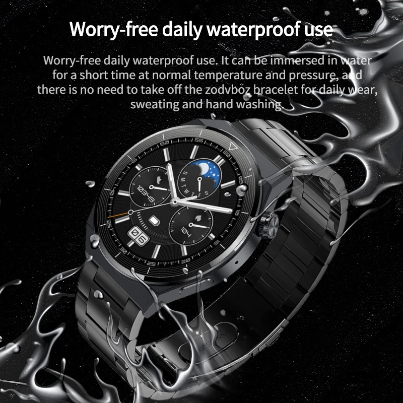 ZODVBOZ Watch GT3 Pro Men Smart Watches HD Large Display Custom Dial Voice Calling Waterproof Smartwatch For Huawei Xiaomi 2023 images - 6