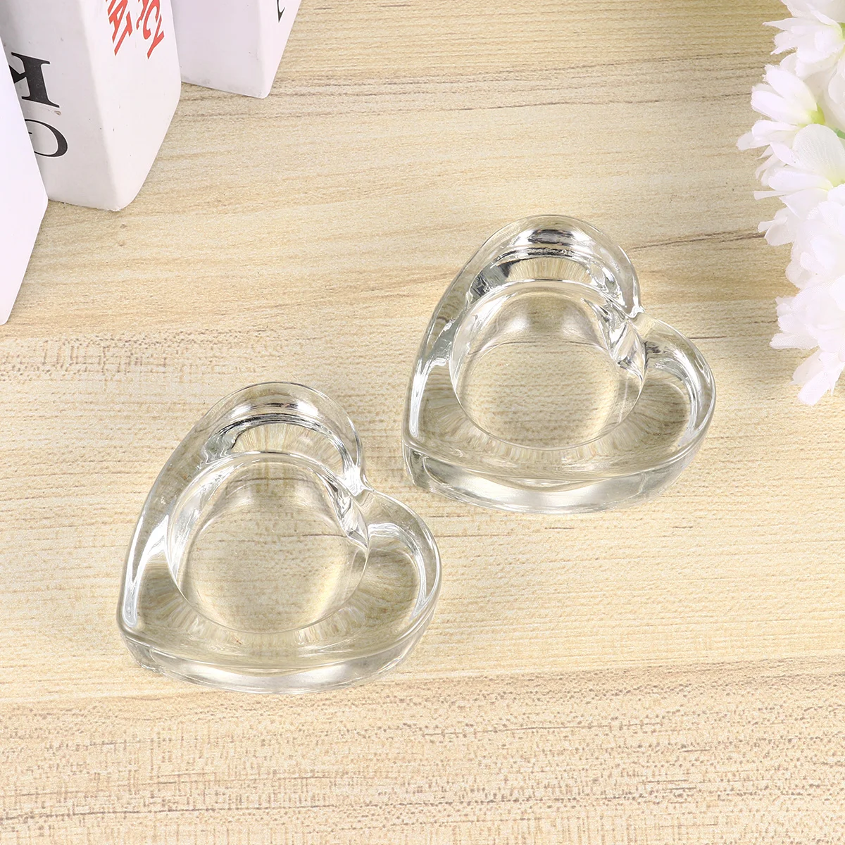 

Holder Tealight Heart Wedding Holders Cup Candlestick Stand Salt Shape Clear Shaped Centerpieces Day Scented Decor Cups Warmer