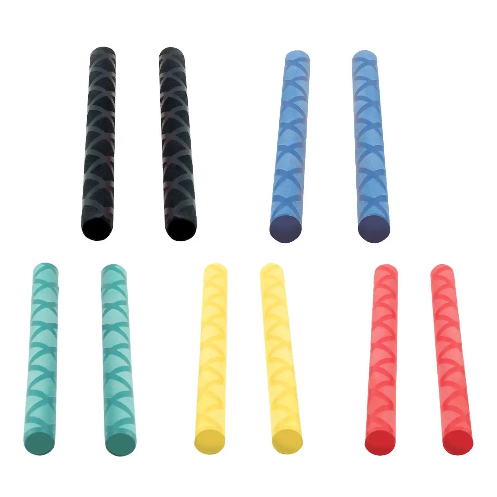 

2Pcs Drumstick Grips Percussion Instrument Accessories Heat Shrink Anti Slip