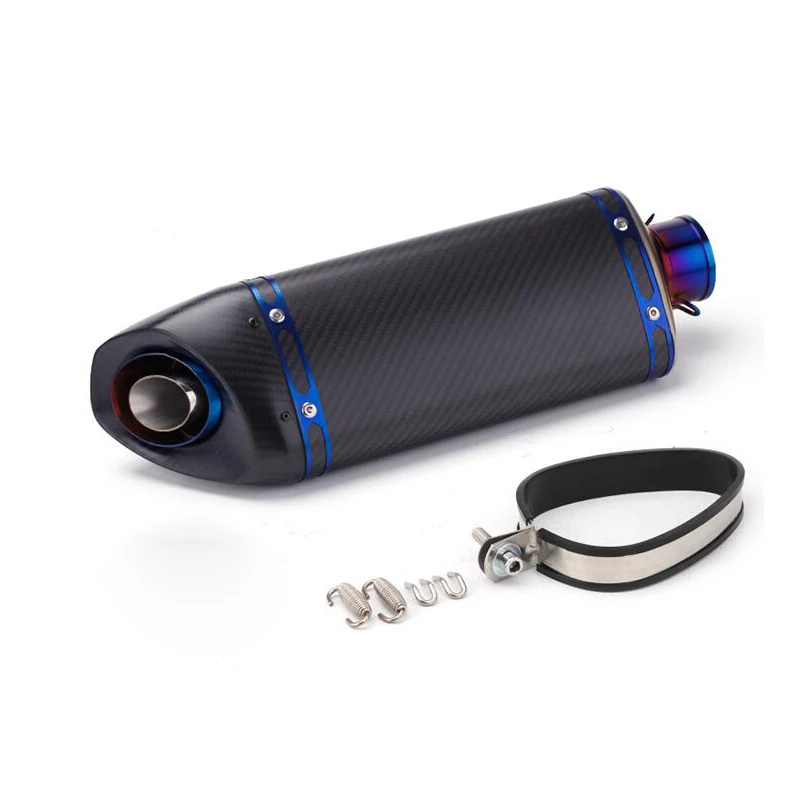 

Глушитель выхлопной, 51 мм, для мотоцикла, скутера, мотоспорта, для 250 Ямаха CBR, 530, CB400, YZF FZ400, Z750, NINJA, TMAX,