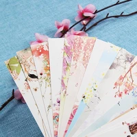 30 pcspack cute vintage japanese style bookmark kawaii paper book marks for kids school reading stationery materials