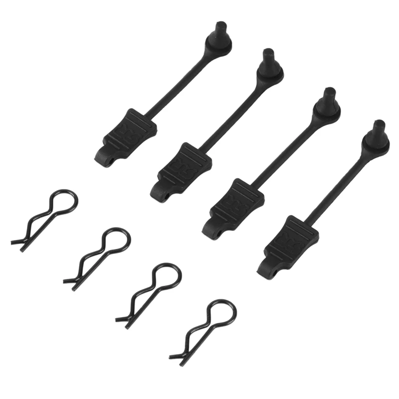 4 шт. резиновый зажим для корпуса фиксатор фиксированная пряжка замок AR 390165 Для 1/10