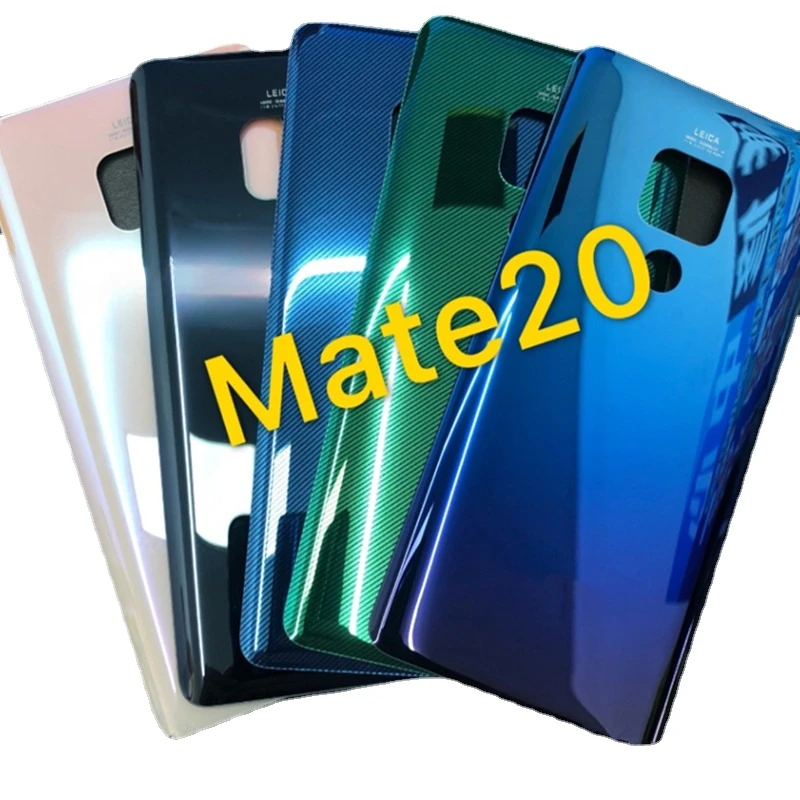 

6.53 inch For Huawei Mate 20 Glass Back Cover Rear Door Housing Battery Case Replacement Repair Parts For Mate20 Cover
