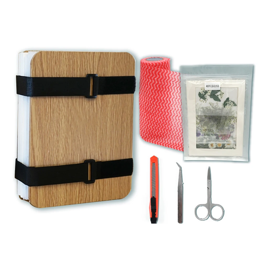 

A4 Flower Press Kit Professional Plant Tools Lining Paper Sponge Making Specimen Floral Craft Art and Decoupage Projects
