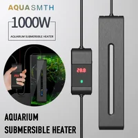 Adjustable Temperature Thermostat Heater Rod Submersible Aquarium Fish Tank Water Heat