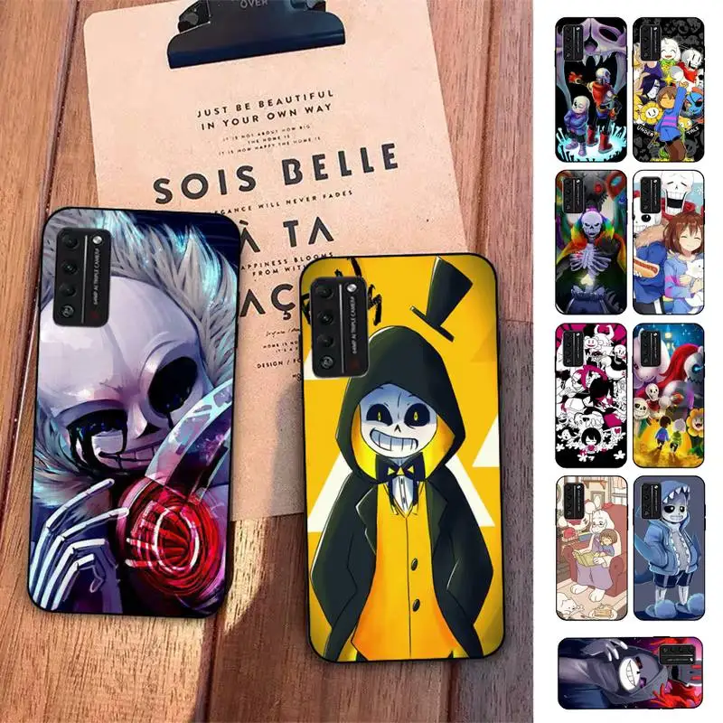 

Undertale Phone Case For Huawei Honor 10 lite 9 20 7A pro 9X pro 30 pro 50 pro 60 pro 70 pro plus