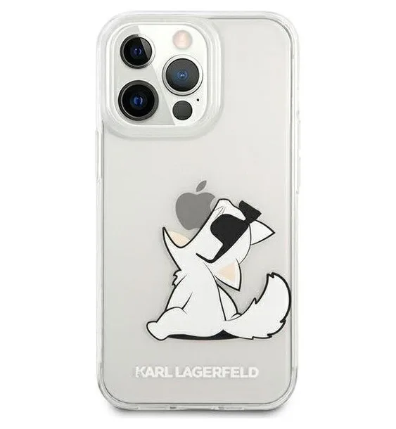 Чехол CG Mobile Karl Lagerfeld PC/TPU Choupette Fun Hard для iPhone 13 Pro Max цвет Прозрачный | Мобильные