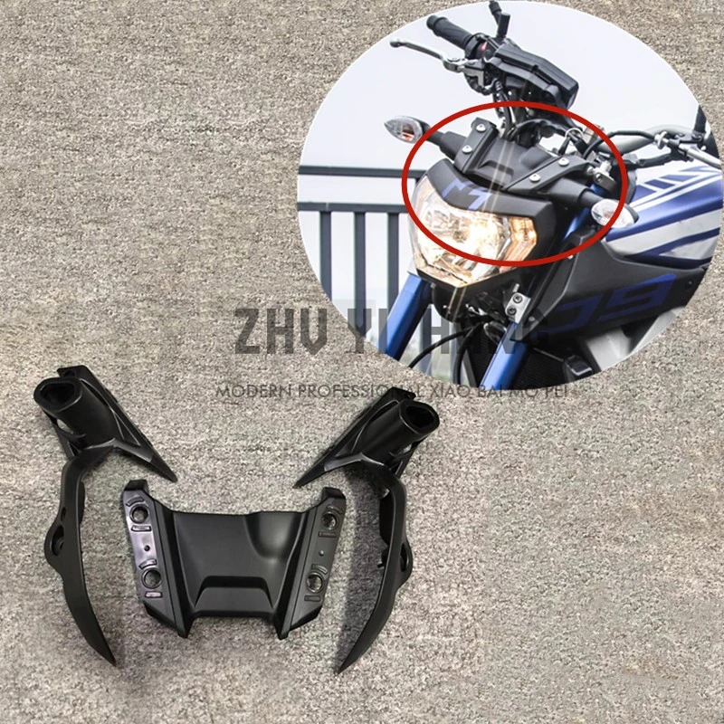 

Motorcycle Parts Head Fairings Fit For Yamaha MT09 MT-09 FZ 09 FZ09 2014-2016