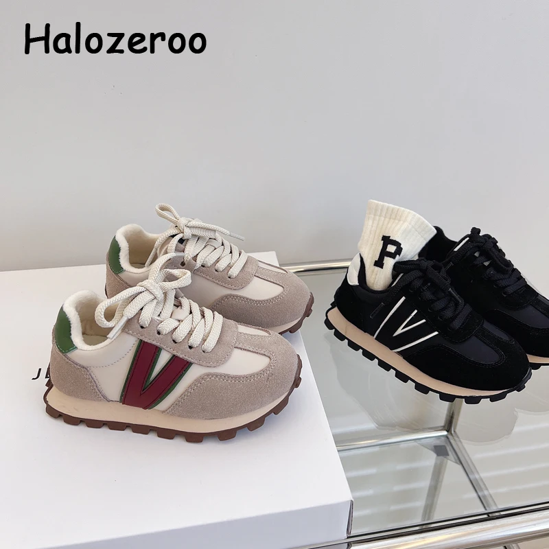 

Зимние детские спортивные кроссовки, детская брендовая обувь без шнуровки, Детские повседневные кроссовки для девочек, крупные технические кроссовки для мальчиков