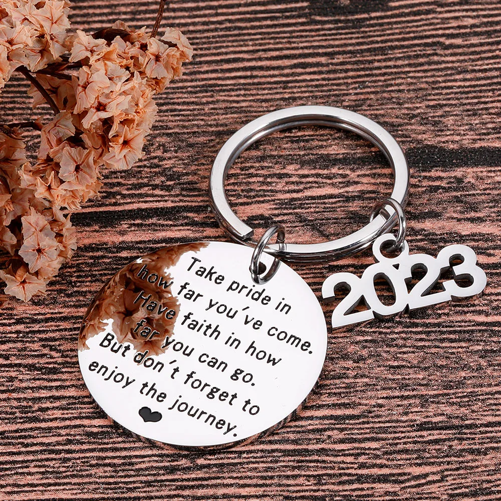

Graduation Keychain Gifts for Him Her Class of 2023 Seniors Students Keychain Graduation Masters Nurses Students from School