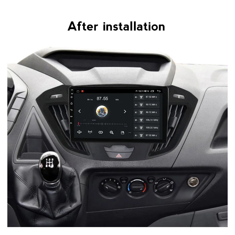 MEKEDE Octa Core IPS 2.5D автомобильный мультимедийный плеер для Ford Transit 2013 2014 2015 2016 2017 2018 GPS