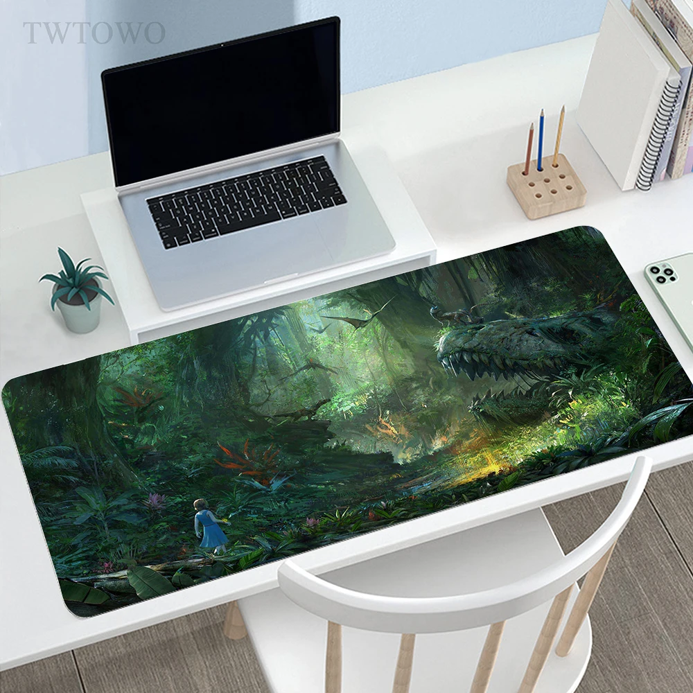 

Ark Survival Evolved Mousepad Large Gaming XXL Desk Mats MousePads Mouse Mat Gamer Anti-slip Natural Rubber Laptop Table Mat