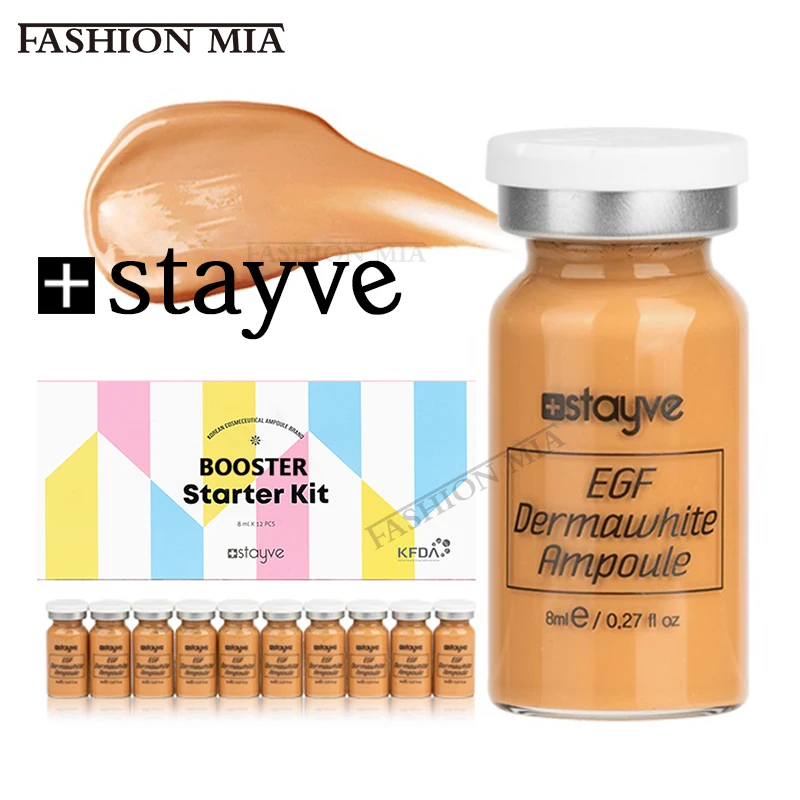 

Отбеливающая сыворотка Stayve 8 мл, BB крем, светящаяся мезобелая отбеливающая сыворотка, BB крем для салона красоты, косметика