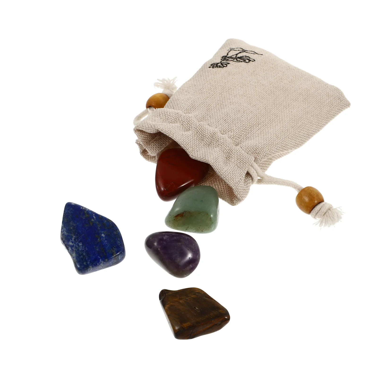 

1 Set Natural Irregular Stones Chakra Stones Stones (Assorted Color)