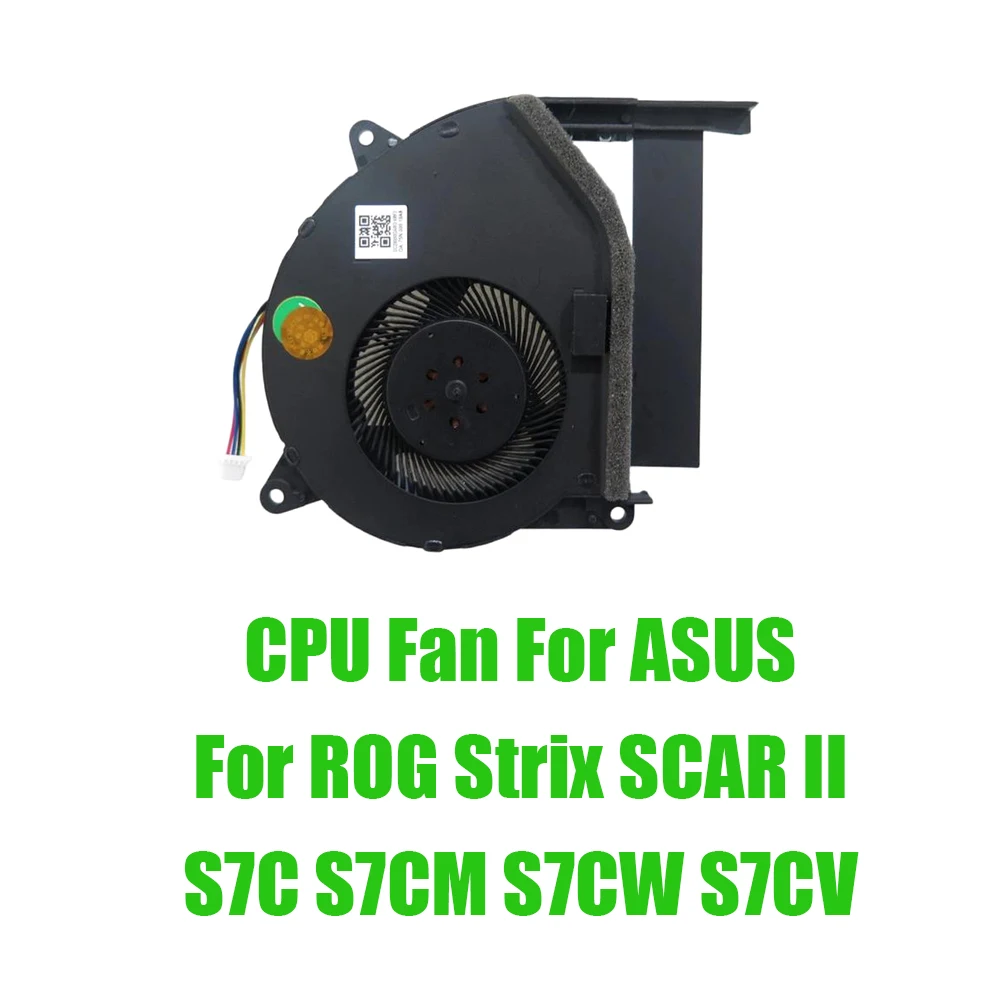 Фото Вентилятор для ноутбука ASUS ROG Strix SCAR II S7C S7CM S7CW S7CV, 12В 1А, замена для процессорного вентилятора №1