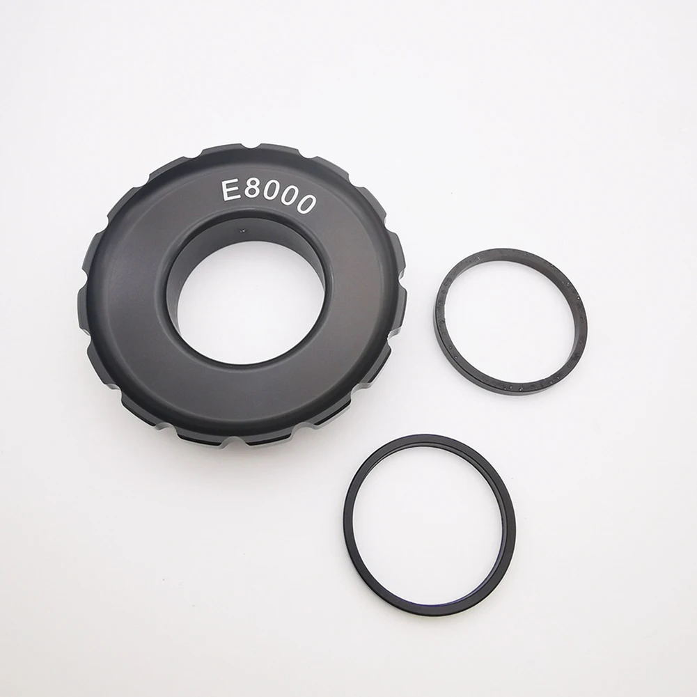 Запирающая крышка звездочки для велосипеда Shimano E5000 E7000 E8000 20 г/10 г/12 г черная