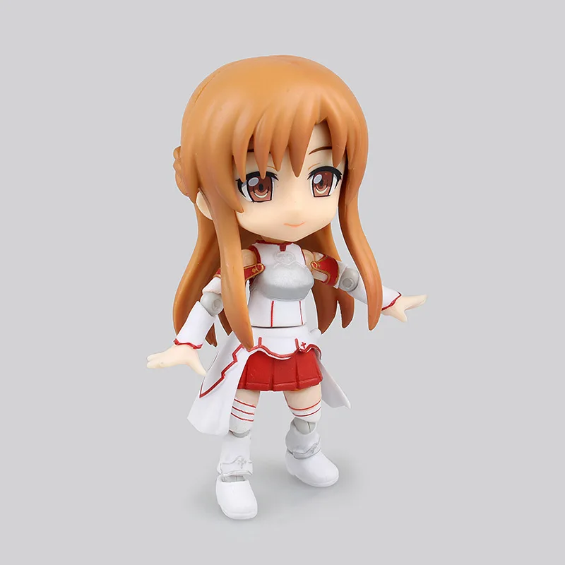 

Sword Art Online AsunaYuuki Cu-poche Q Edition Clay 017 Action Figure Model Toys Joint Movable Doll Gift For Kids
