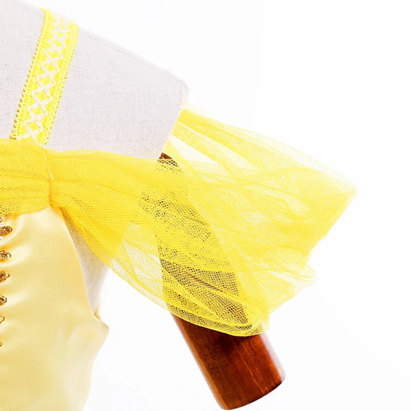 Новое бальное платье принцессы Белль для девочек вечерние костюмы выпускного