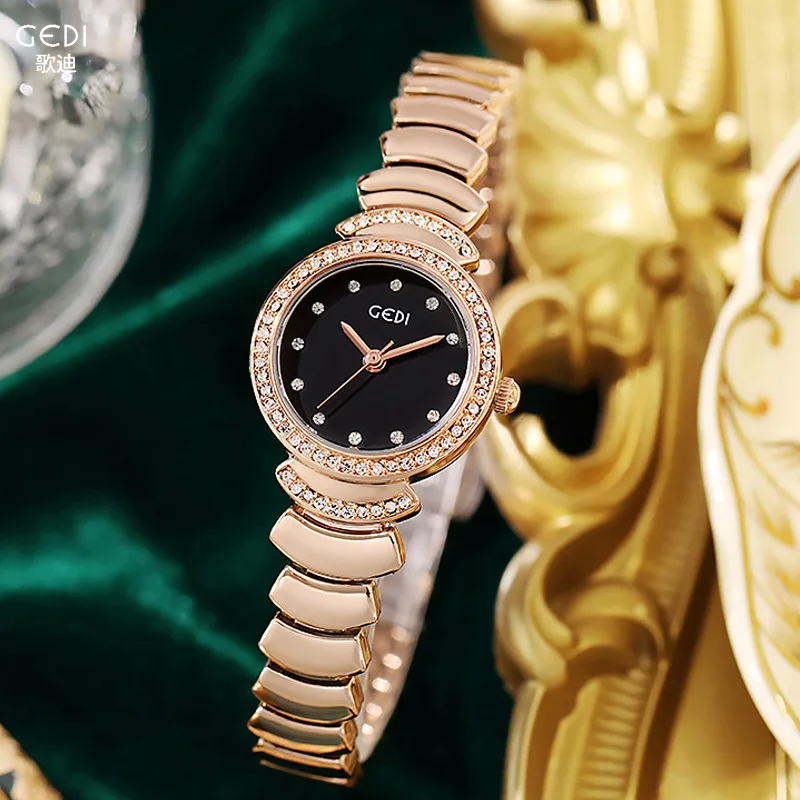 Women's Luxury Fashion Good-looking Niche Creative Skirt QUARTZ Alloy Watch
