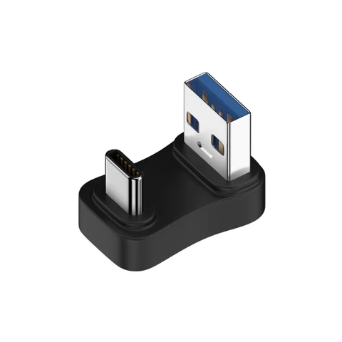USB C OTG адаптер 90/180 градусов
