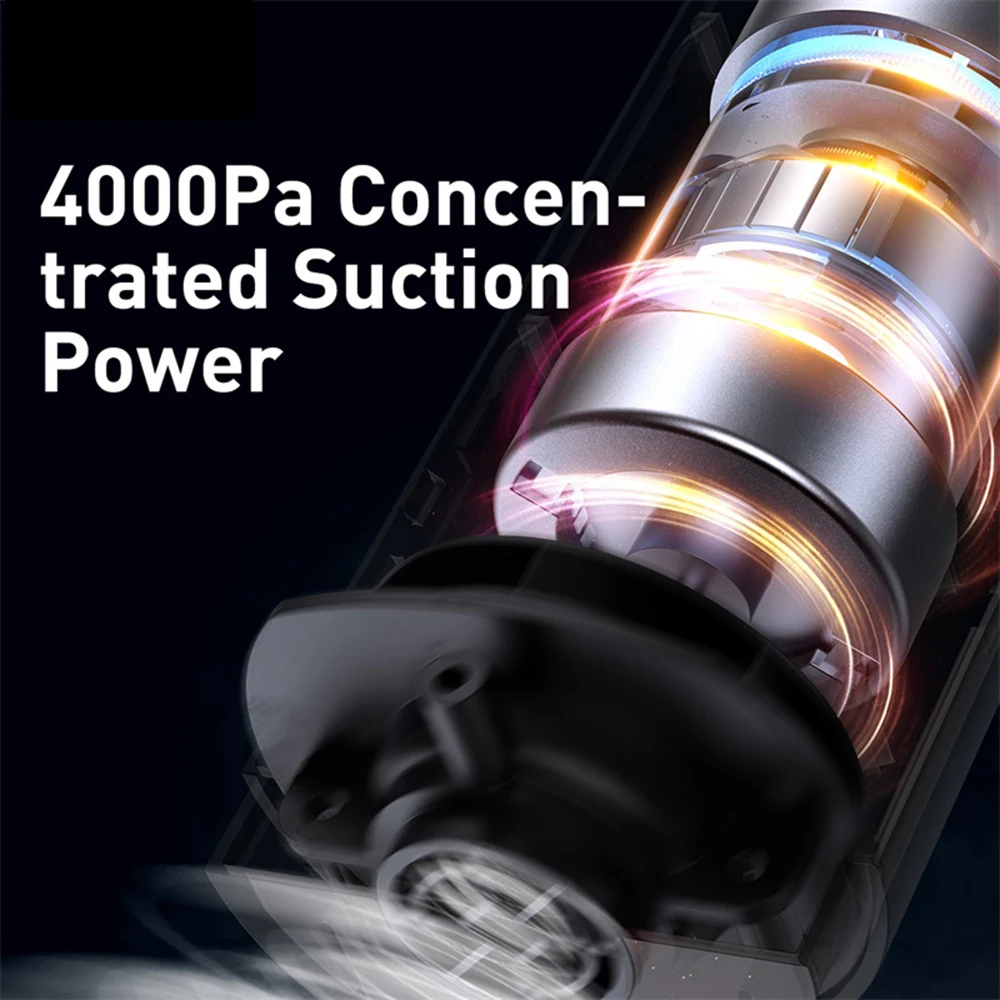 Беспроводной автомобильный пылесос A1 4000 Па