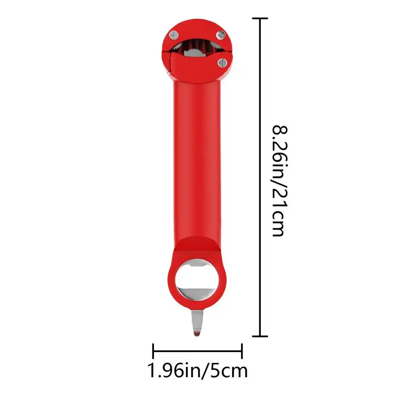 Регулируемая открывалка для бутылок выдвижная магнитная консервных банок