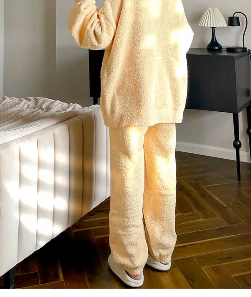 Зимние флисовые пижамные комплекты размера плюс 5XL 150 кг топы с длинными рукавами