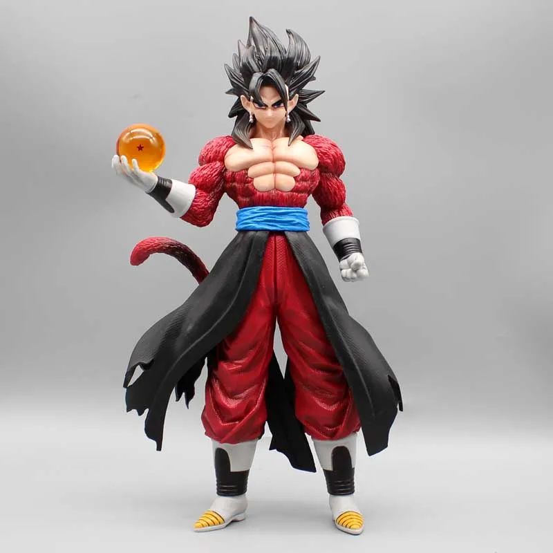 

30CM Anime Dragon Ball Super Saiyan 4 Figurine Vegetto SSJ4 GK Statue Pvc Action Figure Collection Model Toys for Children Gifts