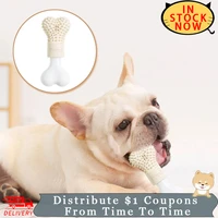 chew toy nylon dog rubber bone shape pet products for small medium dog funny bite resistant french bulldog accessories dog stuff