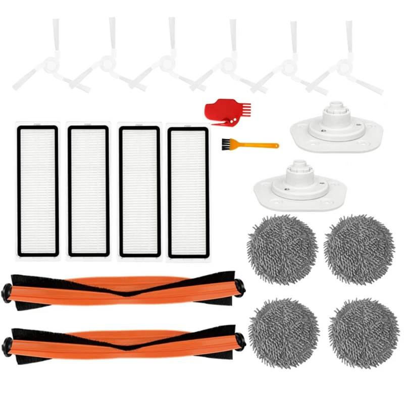

Self-Cleaning Robot Vacuum Cleaner Main Side Brush Filter Mop Holder Replacement Parts For Xiaomi Mijia Pro STYTJ06ZHM
