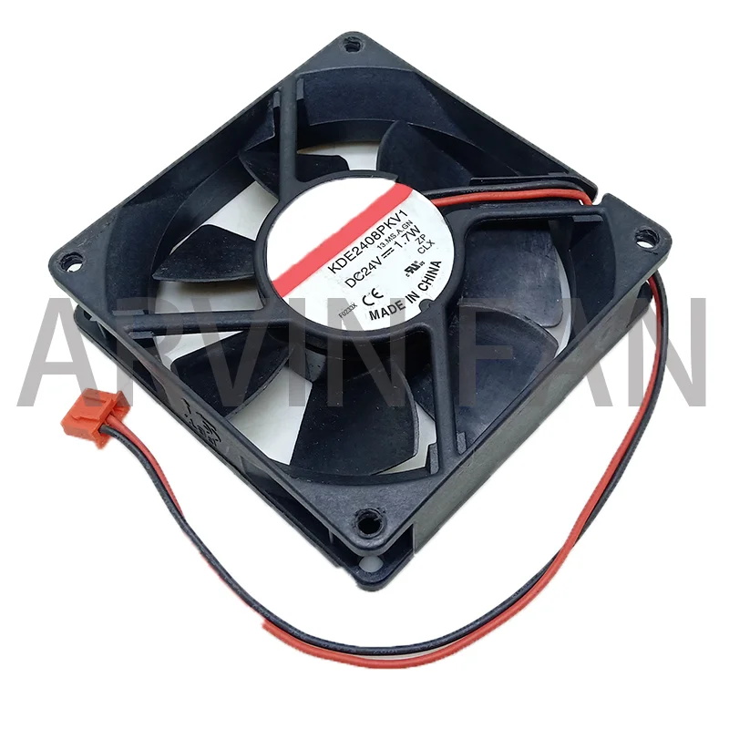 Оригинальный тихий 80 мм вентилятор охлаждения новый KDE2408PKV1 24 в 1,7 Вт 8020 8 см инверторный вентилятор
