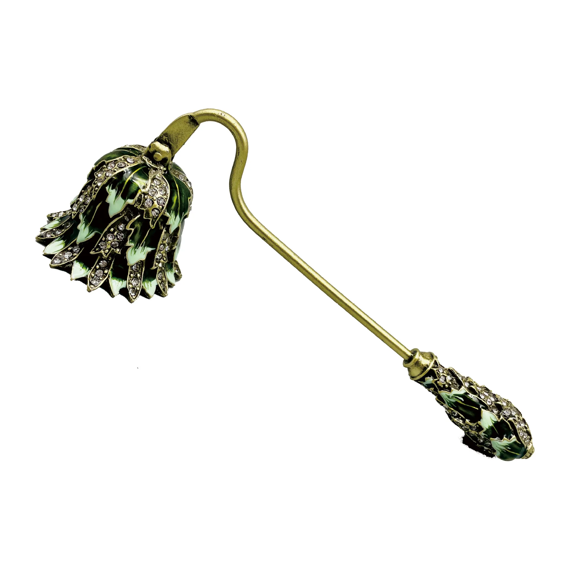 Элегантный Металлический Фитиль Для Свечей С Длинной Ручкой Увлажняющий