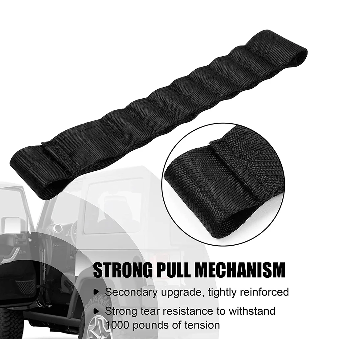 2 шт. сверхмощный Регулируемый ограничитель двери для Jeep Wrangler TJ JK JL CJ YJ